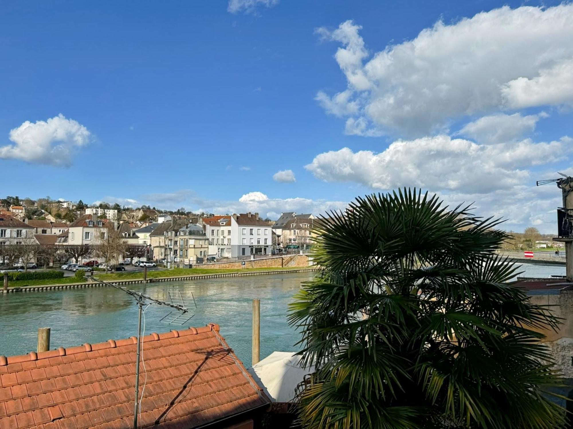 Le Cosy - Cosy Avec Balcon Vue Sur Marne Apartamento Lagny